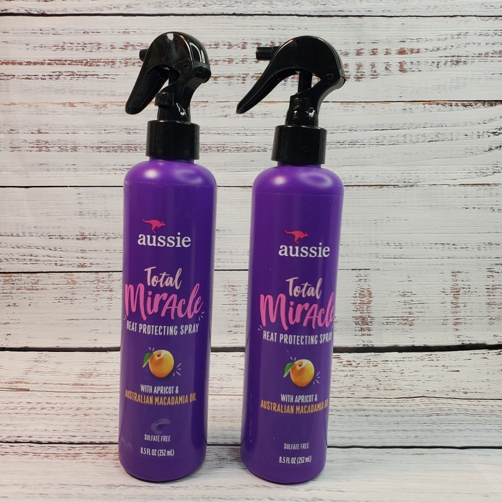 Total Miracle Heat Protectant Spray 8.5 oz 2pcs